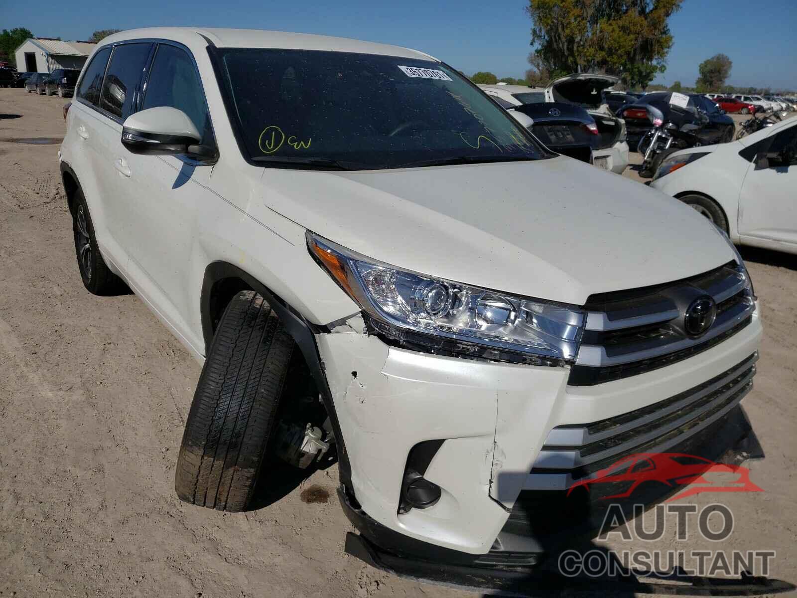 TOYOTA HIGHLANDER 2018 - 5TDZARFH8JS039620
