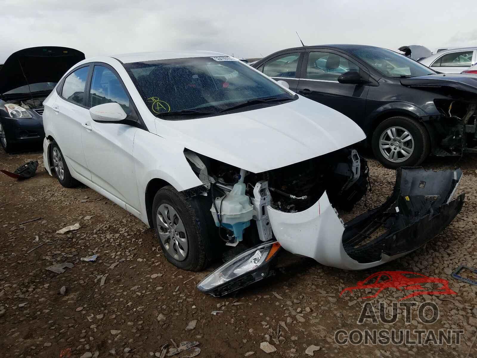 HYUNDAI ACCENT 2016 - KMHCT4AE9GU030621