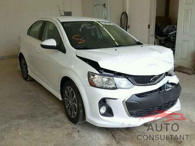 CHEVROLET SONIC 2017 - 1G1JD5SH0H4167545