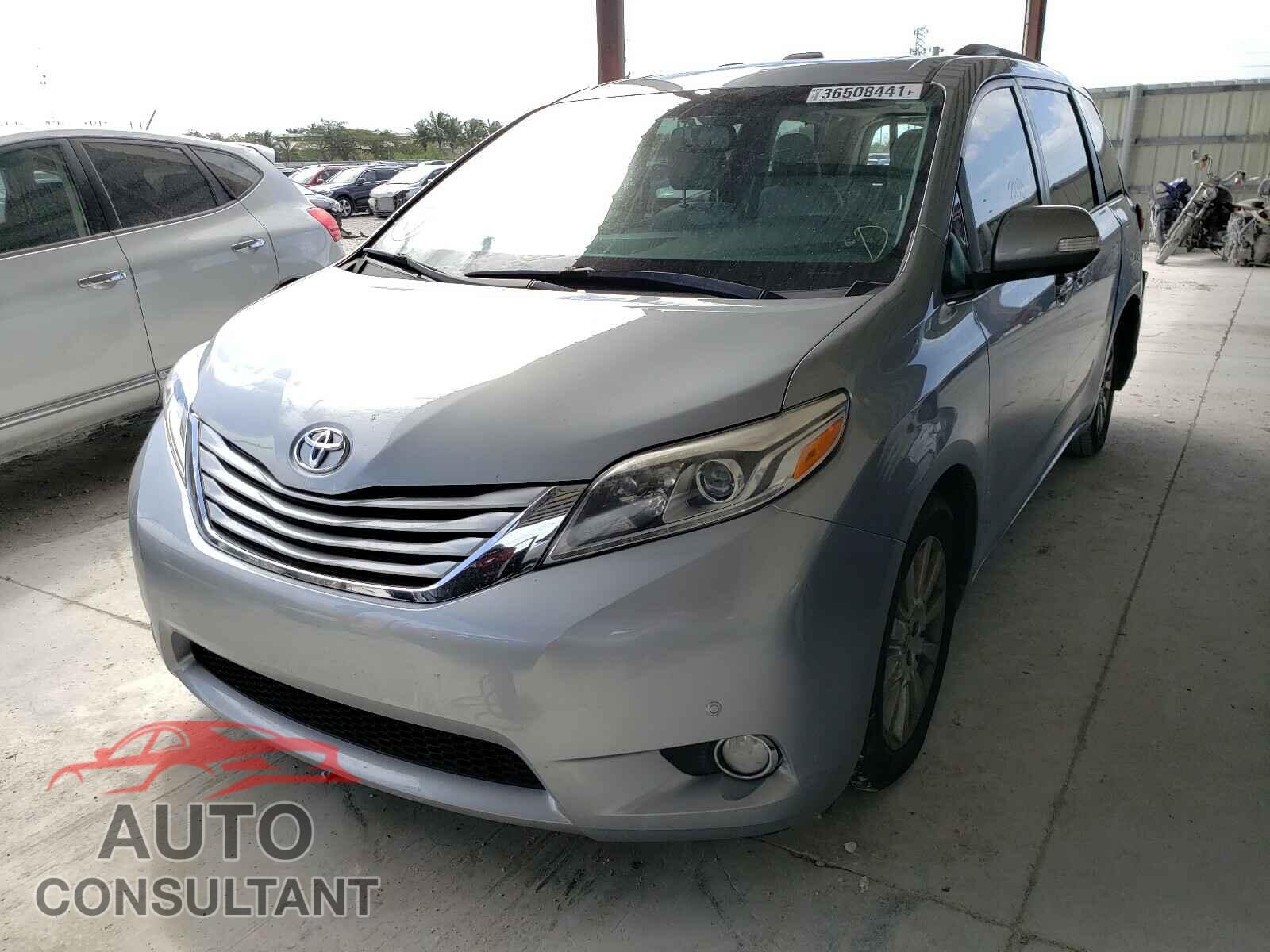 TOYOTA SIENNA 2016 - 5TDYK3DC4GS754528