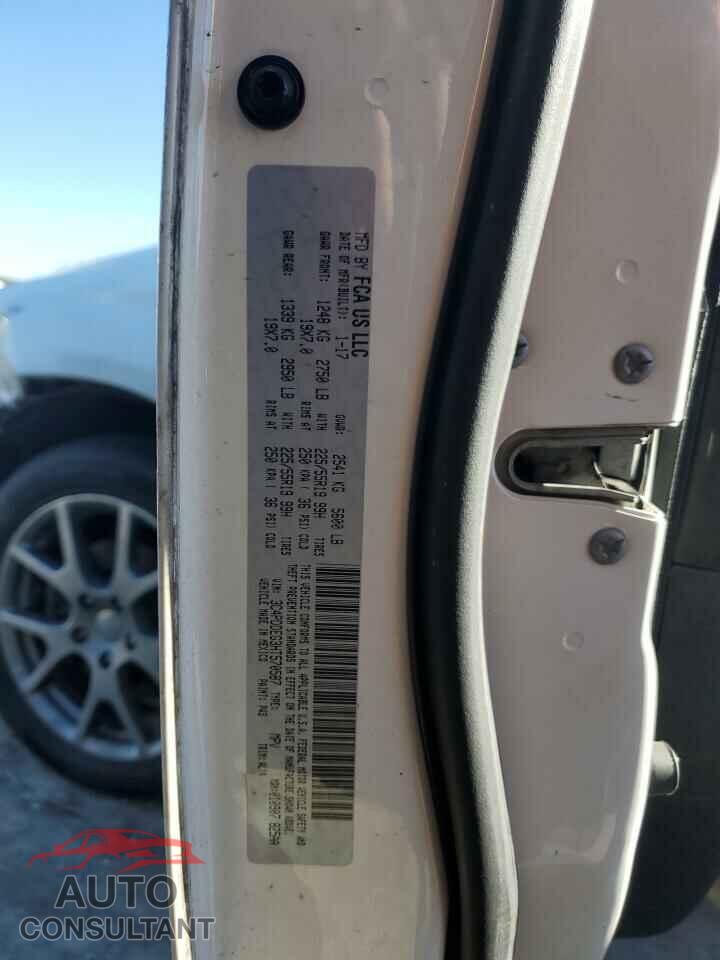 DODGE JOURNEY 2017 - 3C4PDDEG3HT570587