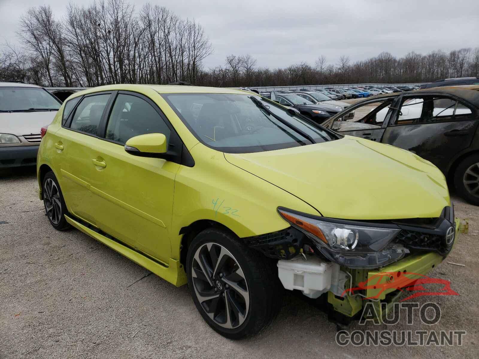 TOYOTA SCION 2016 - JTNKARJEXGJ506634