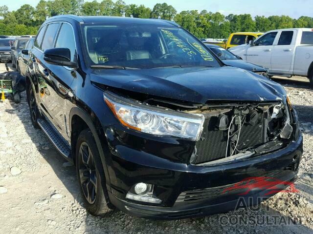 TOYOTA HIGHLANDER 2016 - 5TDYKRFH0GS187133