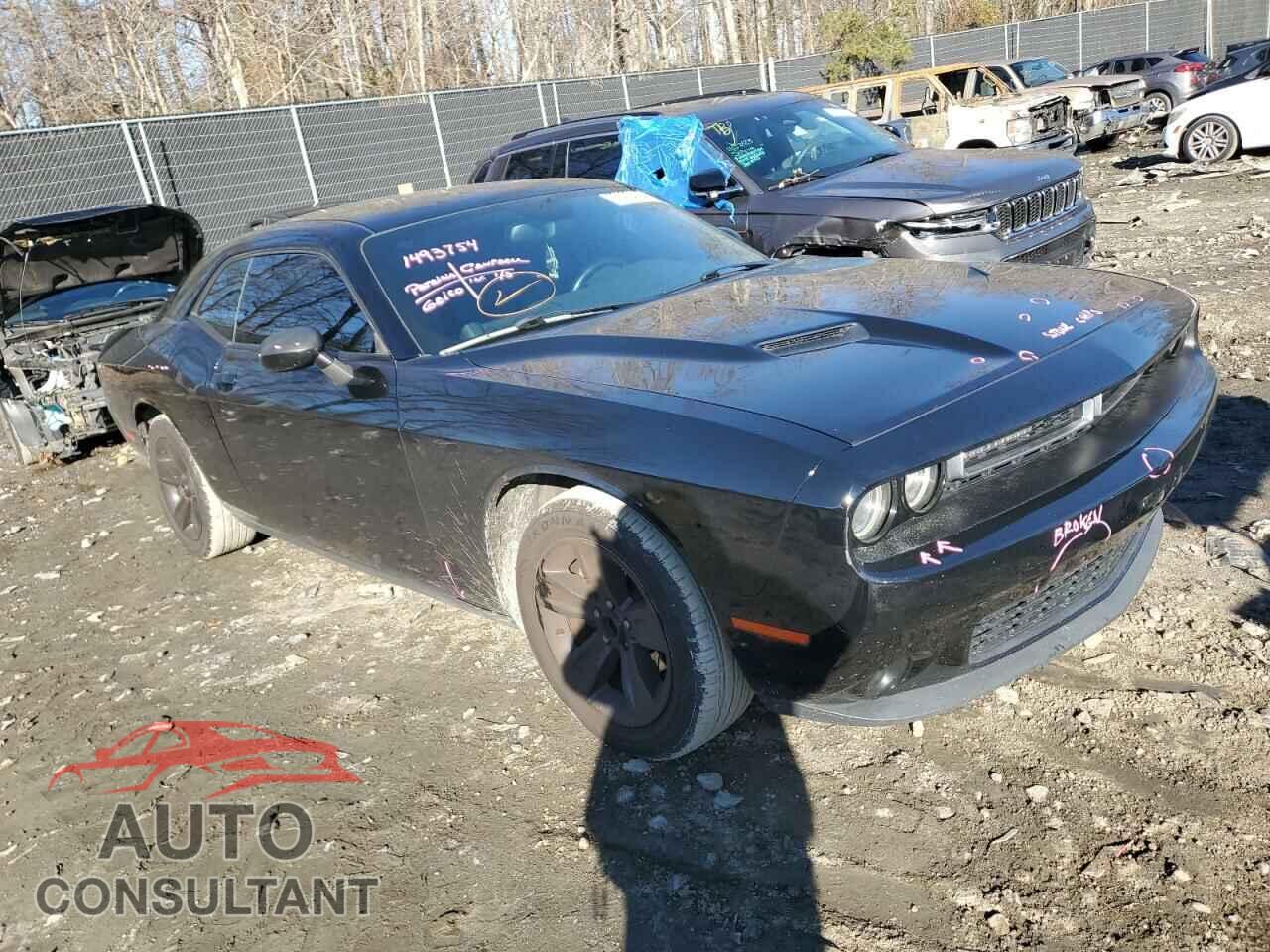 DODGE CHALLENGER 2016 - 2C3CDZAG1GH157614