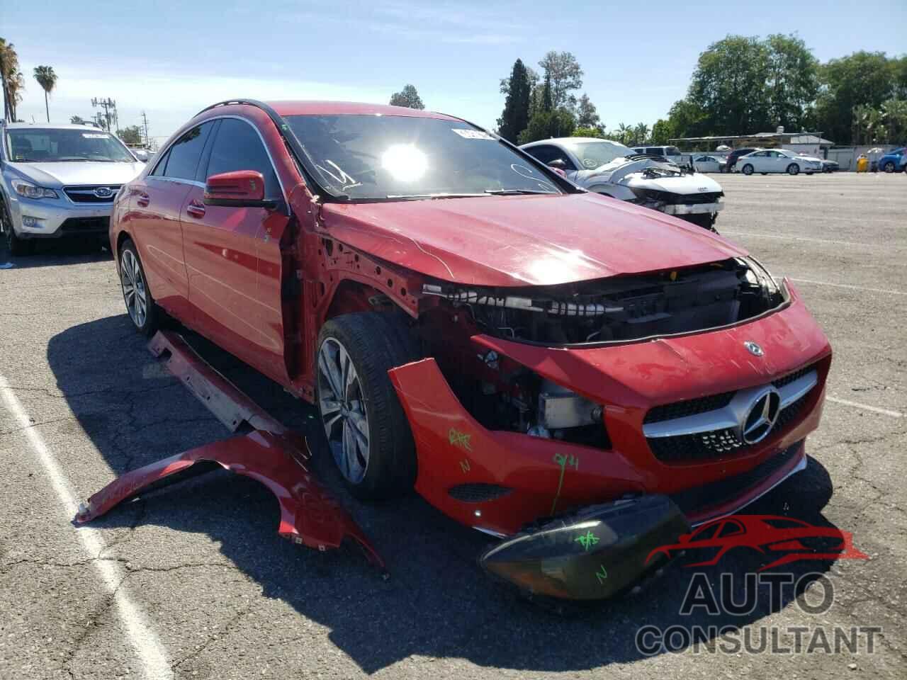 MERCEDES-BENZ CLA-CLASS 2018 - WDDSJ4EB7JN672462