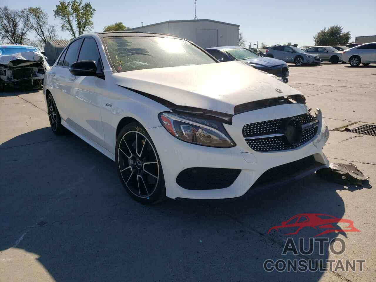 MERCEDES-BENZ C-CLASS 2018 - 55SWF6EB4JU247285