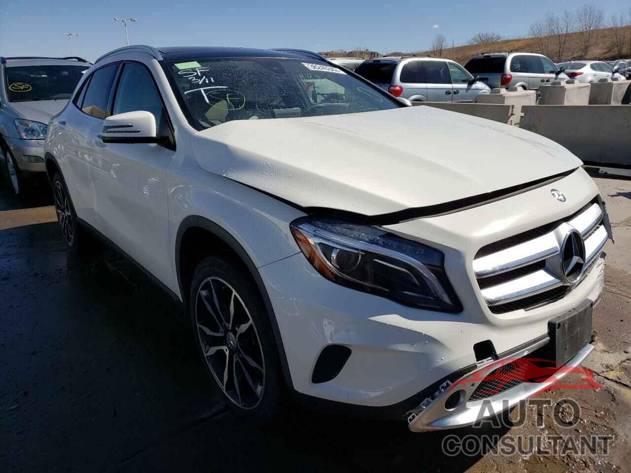 MERCEDES-BENZ GLA-CLASS 2016 - WDCTG4GBXGJ248567