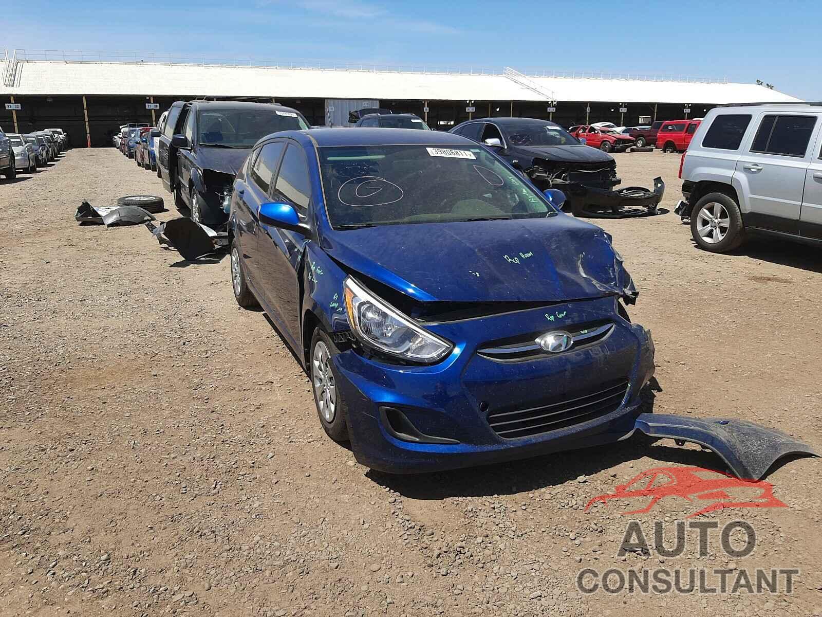 HYUNDAI ACCENT 2016 - KMHCT5AE1GU265665