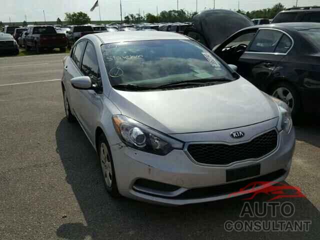 KIA FORTE 2016 - KNAFK4A61G5592615