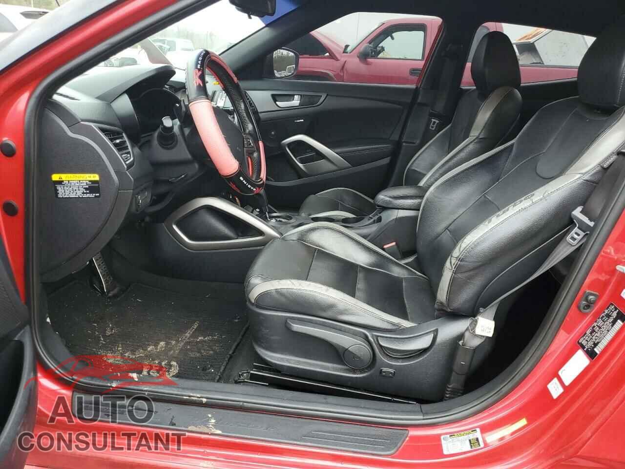 HYUNDAI VELOSTER 2016 - KMHTC6AE8GU295381