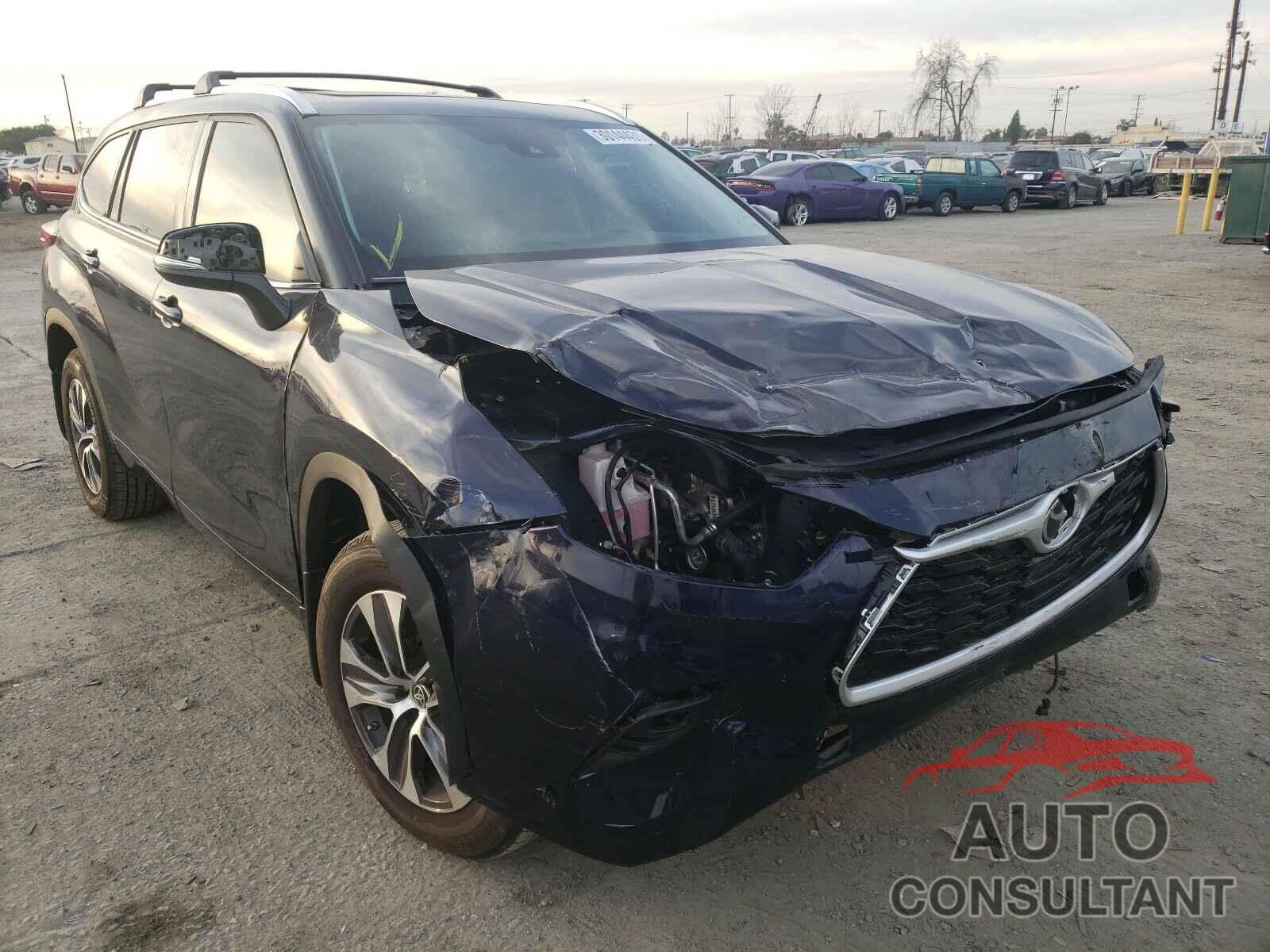TOYOTA HIGHLANDER 2020 - 5TDHZRBH4LS017501