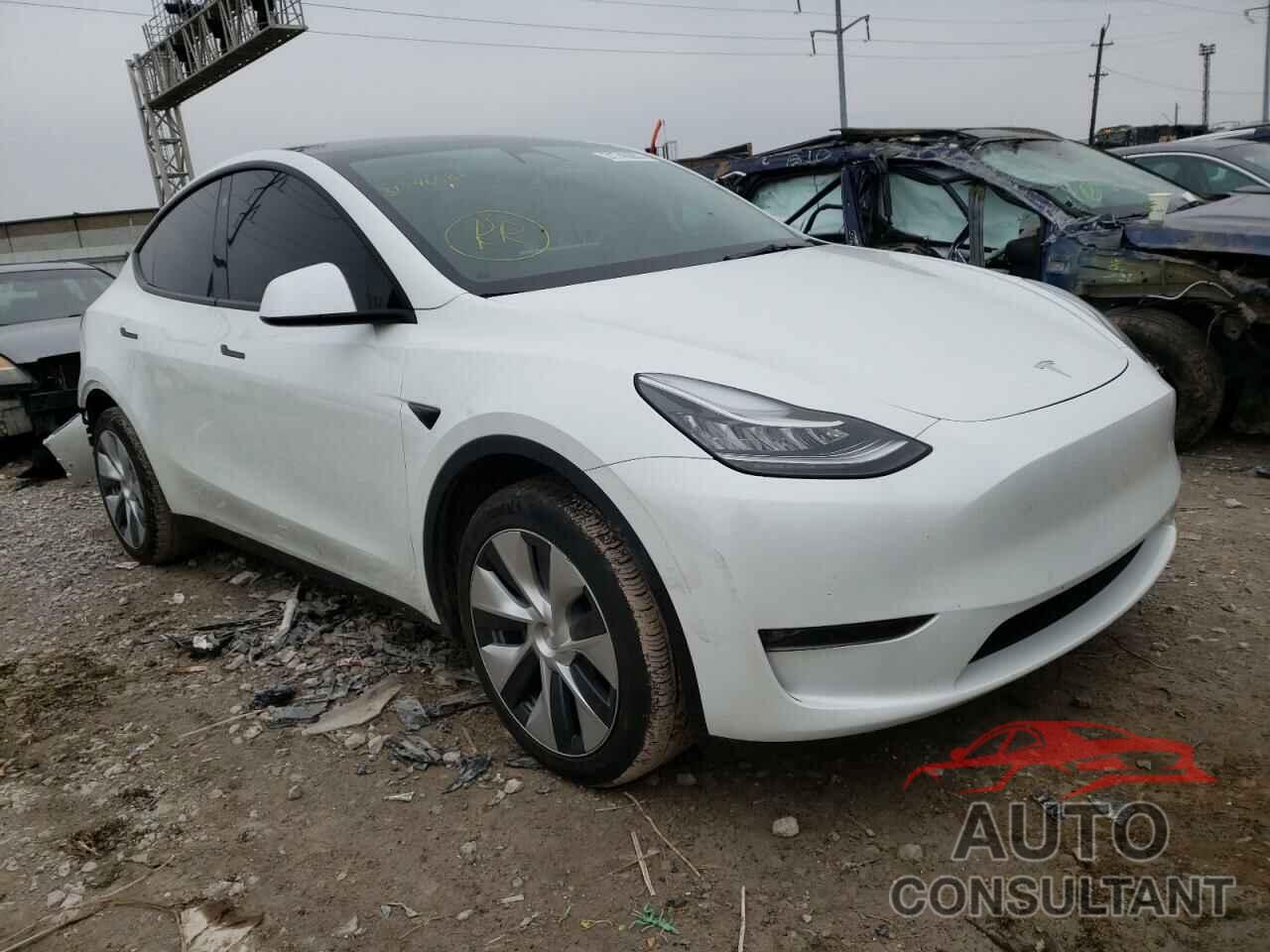 TESLA MODEL Y 2021 - 5YJYGDEE7MF200214