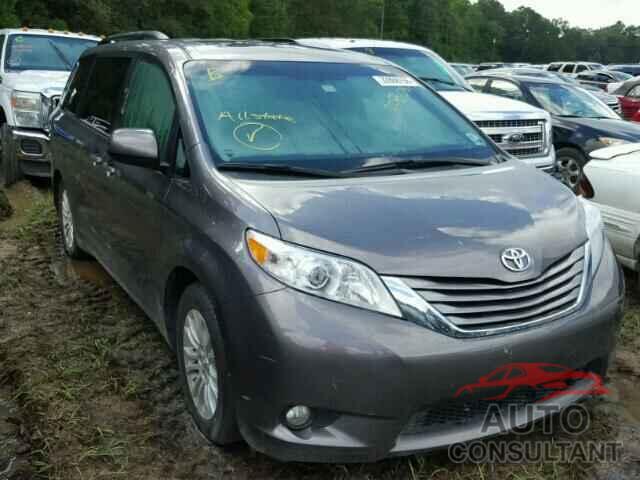 TOYOTA SIENNA 2015 - 5TDYK3DC5FS622375