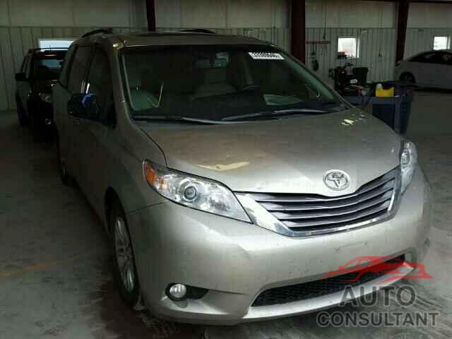 TOYOTA SIENNA 2015 - 5TDYK3DC8FS553875