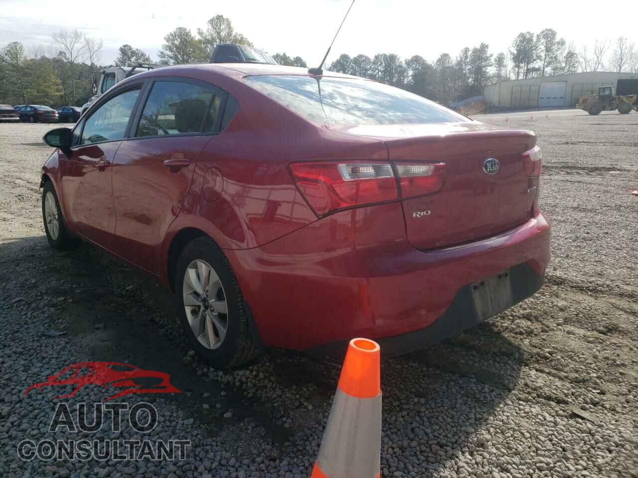 KIA RIO 2016 - KNADN4A33G6587656