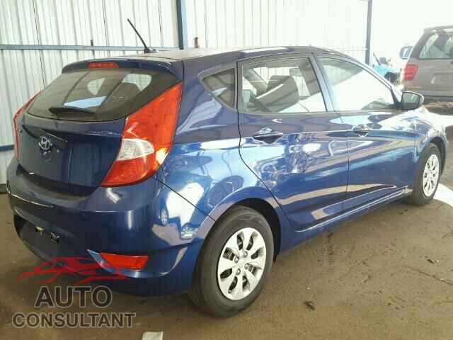HYUNDAI ACCENT 2016 - KMHCT5AE2GU251354