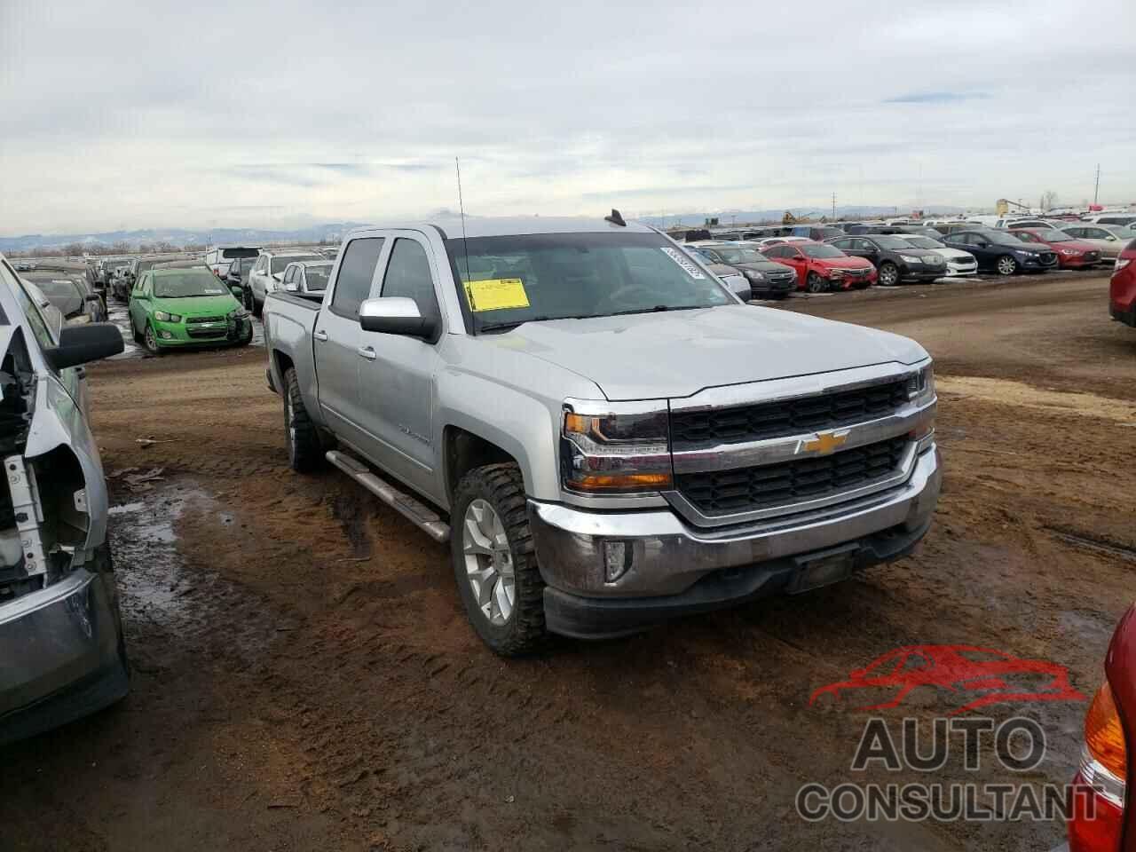 CHEVROLET SILVERADO 2017 - 3GCUKREC5HG296658