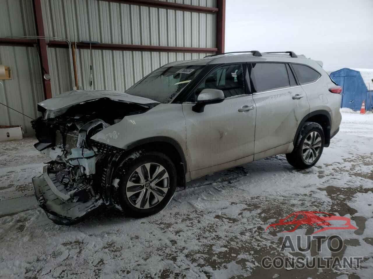 TOYOTA HIGHLANDER 2022 - 5TDGZRBH2NS180632