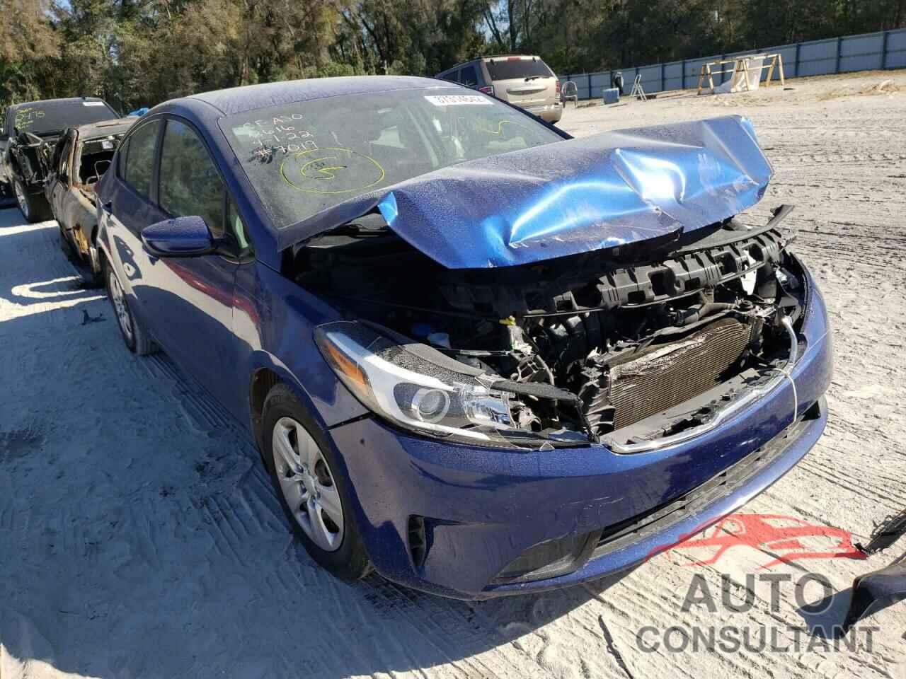 KIA FORTE 2017 - 3KPFK4A70HE087019
