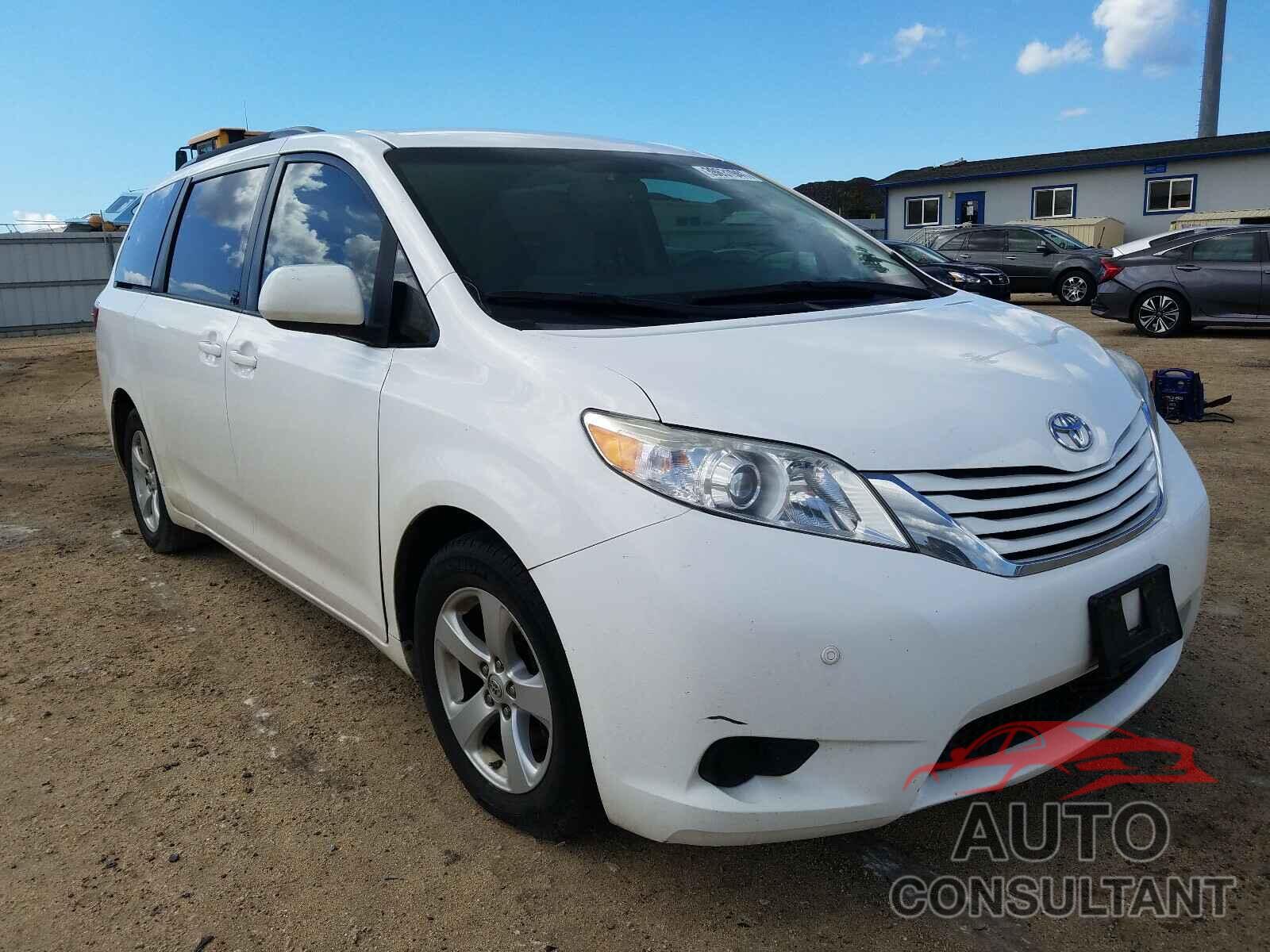 TOYOTA SIENNA 2016 - 5TDKK3DC5GS763115