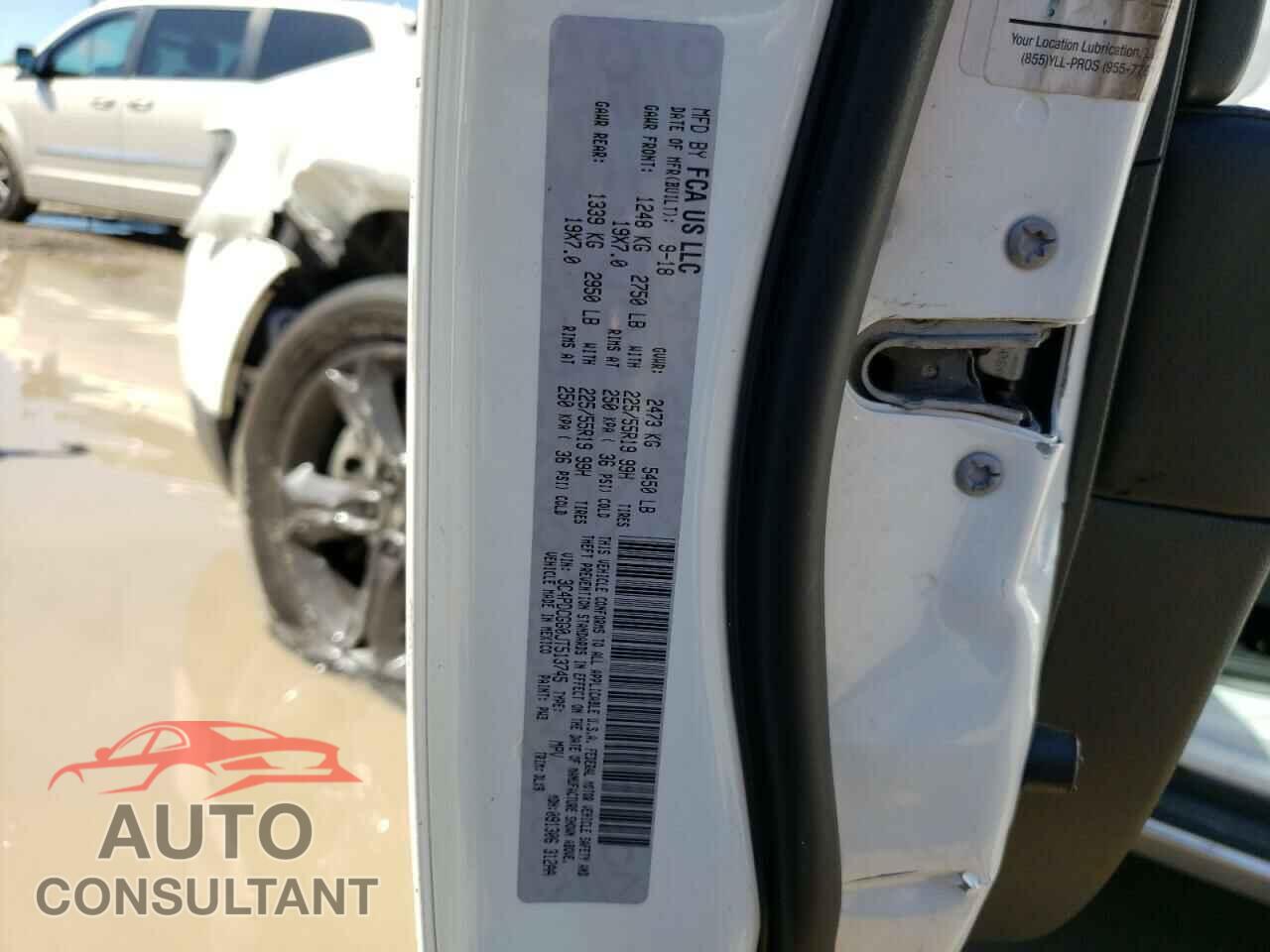 DODGE JOURNEY 2018 - 3C4PDCGG0JT513745