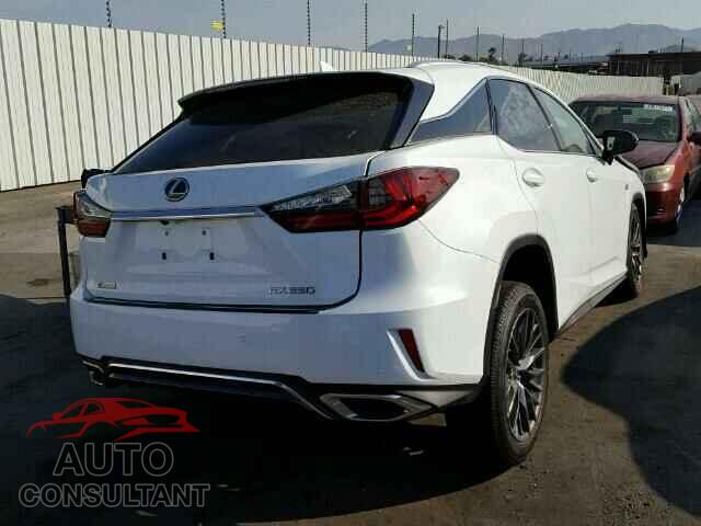 LEXUS RX 2017 - 2T2BZMCA1HC085180