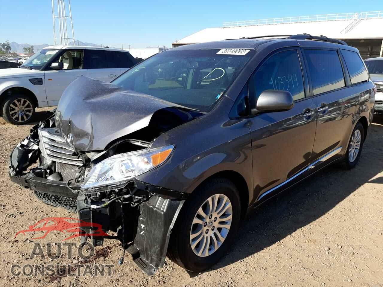 TOYOTA SIENNA 2017 - 5TDYZ3DC9HS769376