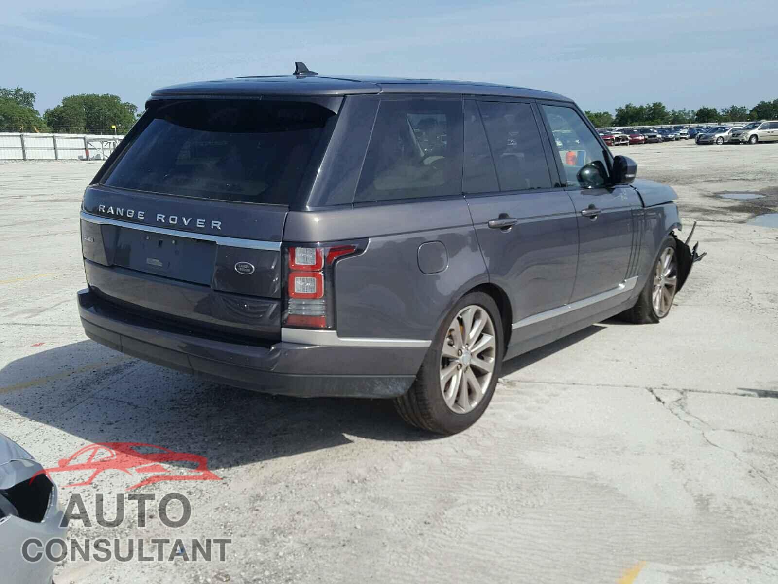 LAND ROVER RANGE ROVER HSE 2016 - SALGS2KF0GA246789