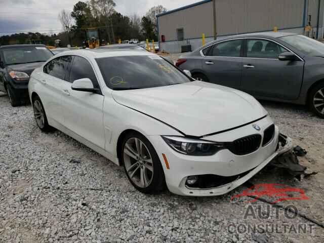 BMW 4 SERIES 2019 - WBA4J1C56KBM15694