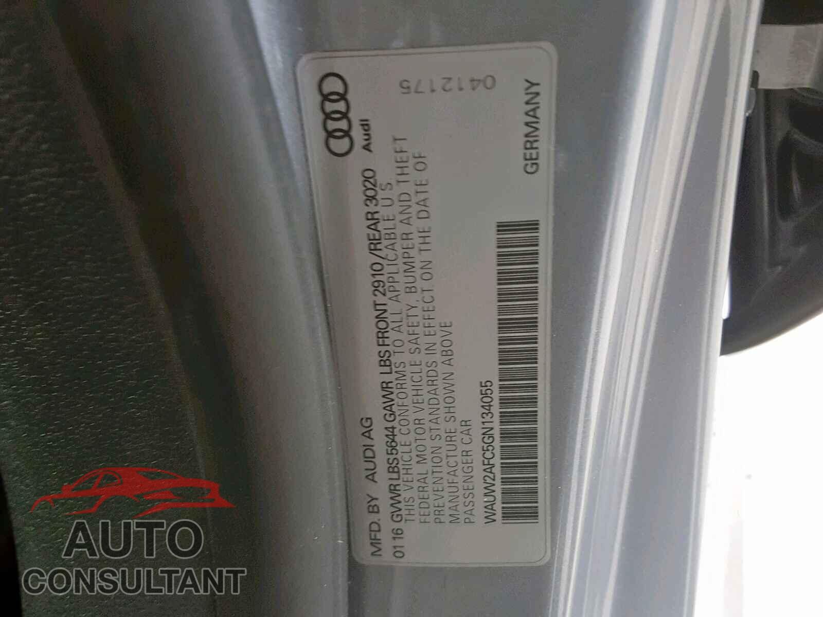 AUDI S7/RS7 2016 - JTEBU5JR4K5713511