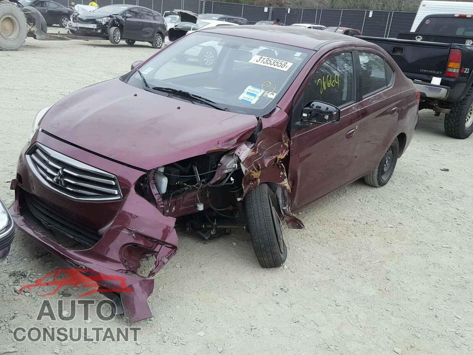 MITSUBISHI MIRAGE 2017 - ML32F3FJ2HHF11012