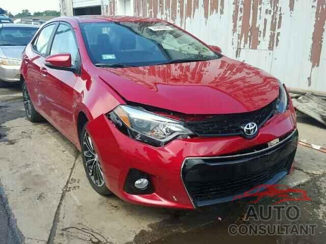 TOYOTA COROLLA 2016 - 2T1BURHE0GC608490