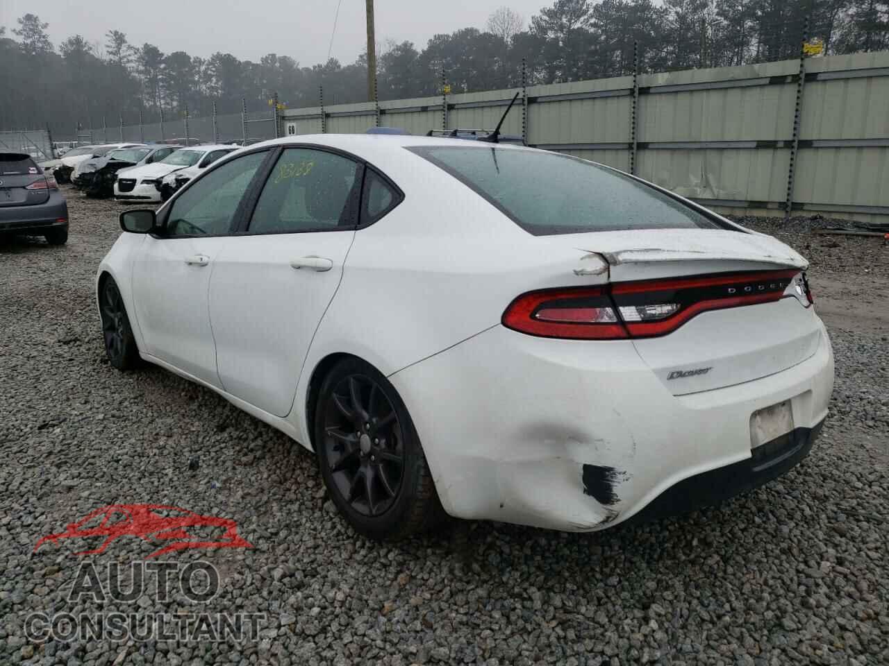 DODGE DART 2016 - 1C3CDFAA3GD592125