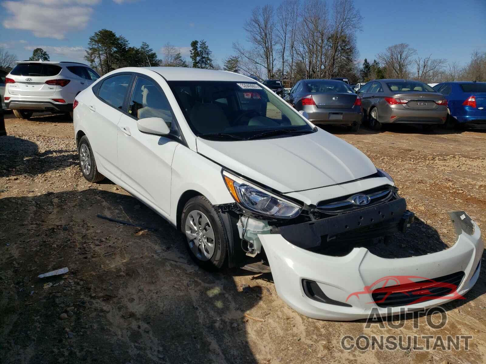 HYUNDAI ACCENT 2017 - KMHCT4AE8HU367413
