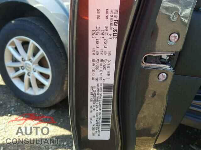 DODGE JOURNEY 2015 - 3C4PDCBG2FT664164
