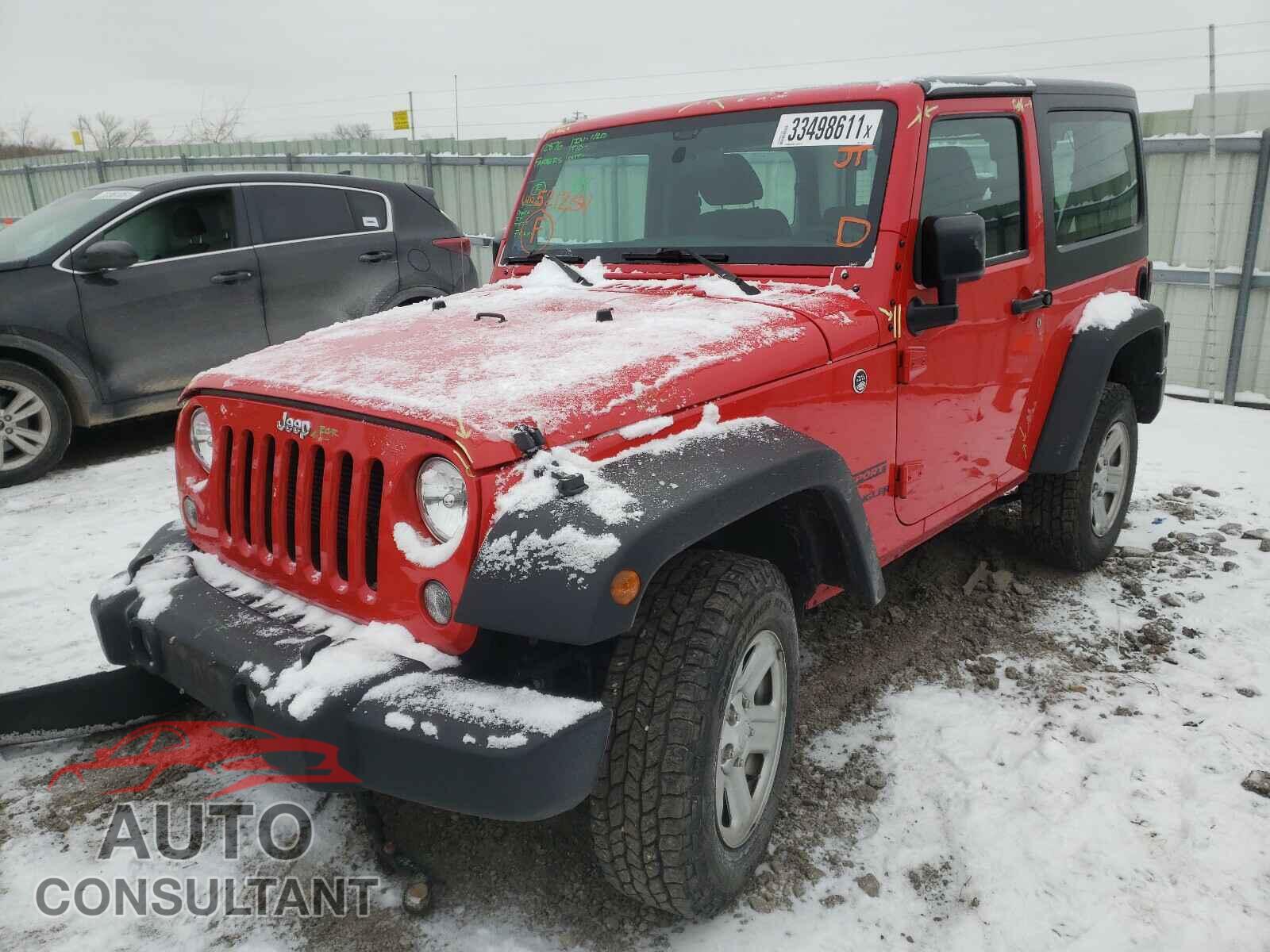 JEEP WRANGLER 2017 - 1C4AJWAG2HL521201