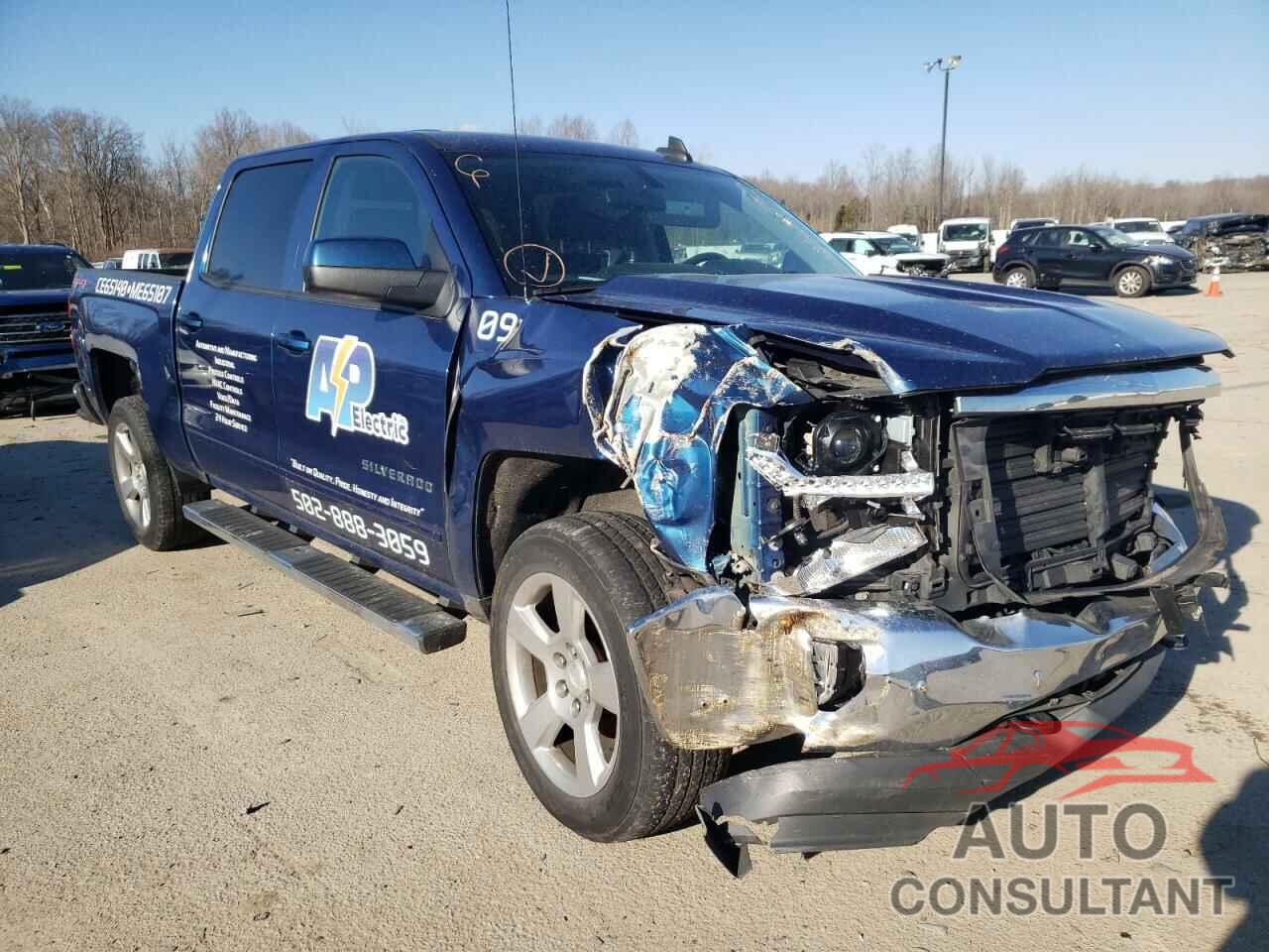 CHEVROLET SILVERADO 2018 - 3GCUKREH5JG166736