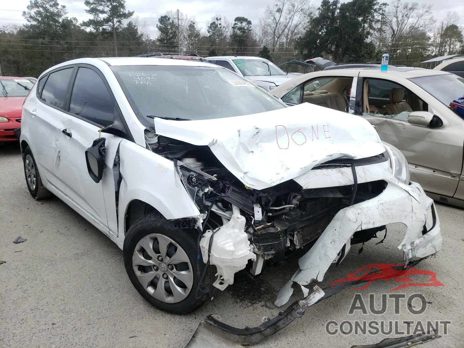 HYUNDAI ACCENT 2017 - KMHCT5AE6HU324095