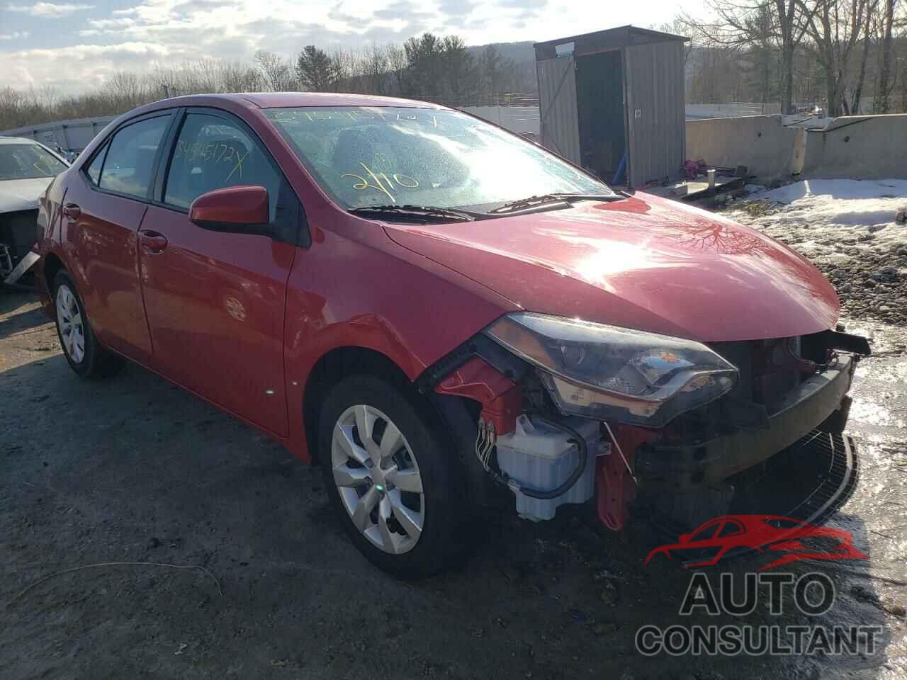 TOYOTA COROLLA 2016 - 2T1BURHE0GC634734