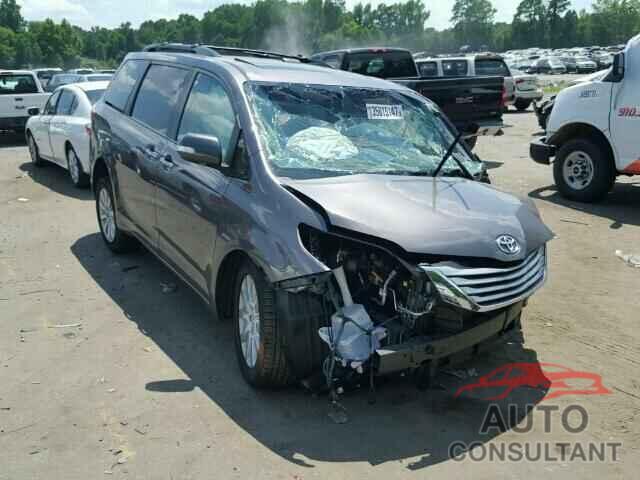 TOYOTA SIENNA 2015 - 5TDDK3DC5FS101624