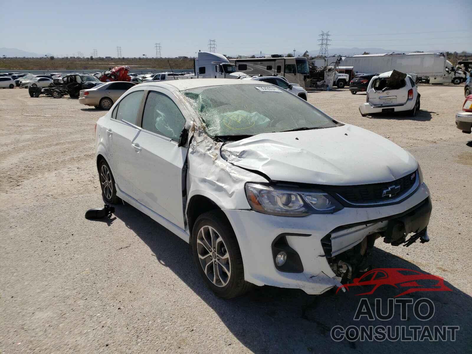 CHEVROLET SONIC 2020 - 1G1JD5SB7L4116919