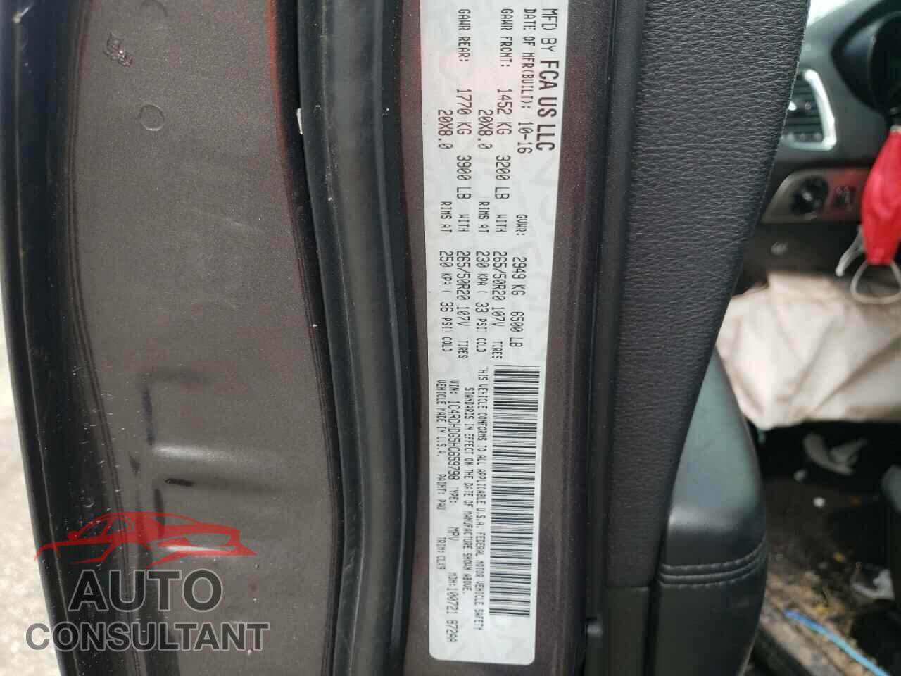 DODGE DURANGO 2017 - 1C4RDHDG5HC659798