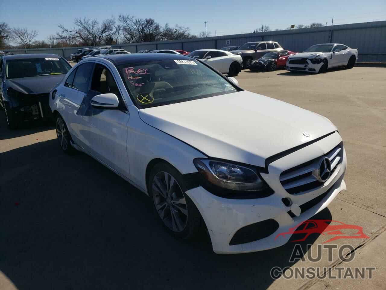 MERCEDES-BENZ C CLASS 2016 - WDDWF4JB0GR157796