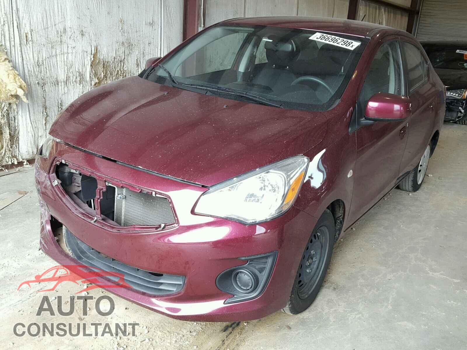MITSUBISHI MIRAGE 2017 - ML32F3FJ6HHF07528