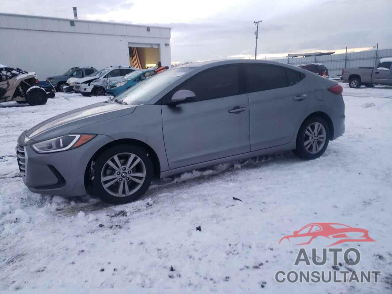 HYUNDAI ELANTRA 2017 - KMHD84LF7HU241829