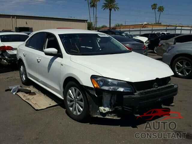 VOLKSWAGEN PASSAT 2015 - 1VWAT7A39FC032219