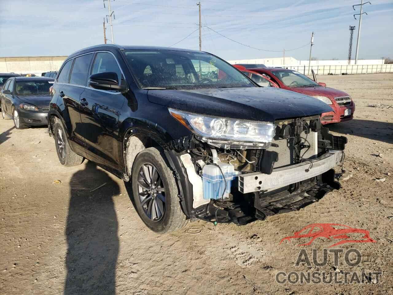 TOYOTA HIGHLANDER 2018 - 5TDJZRFH9JS556902