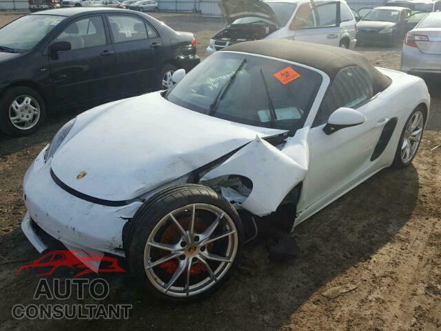 PORSCHE BOXSTER 2017 - WP0CB2A85HS240507