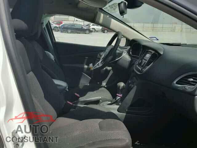 DODGE DART 2015 - 1C3CDFAAXFD362838
