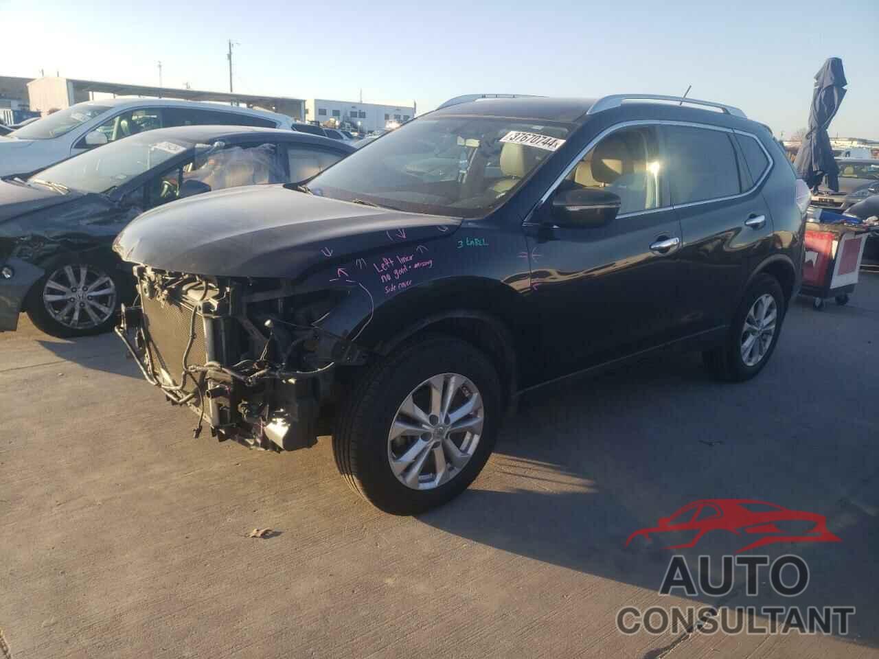 NISSAN ROGUE 2015 - KNMAT2MT4FP526840